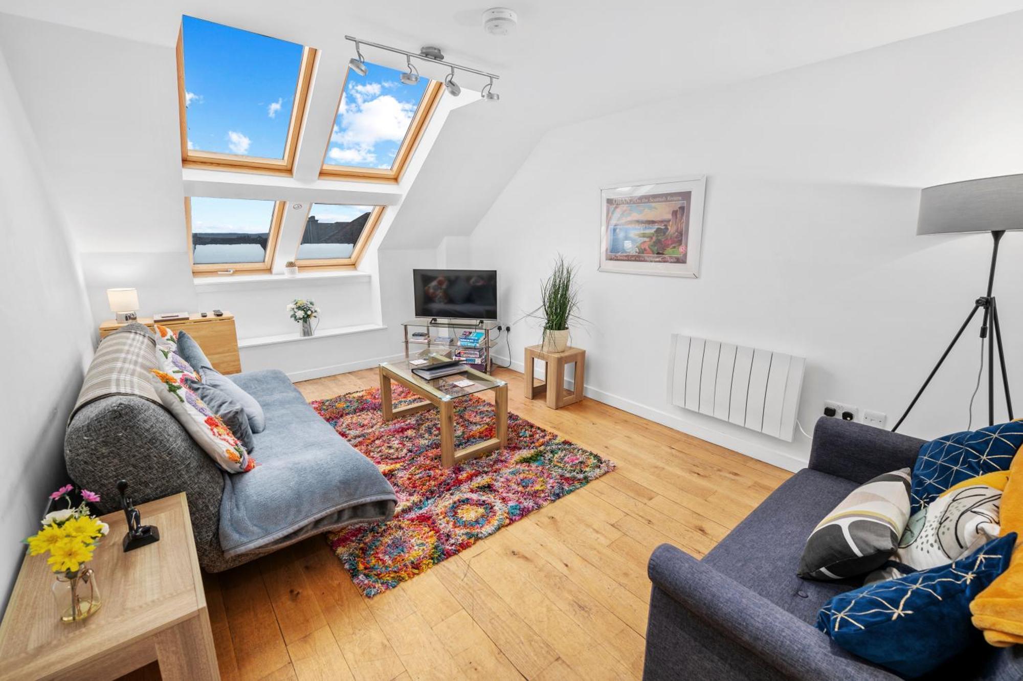 Stunning 2Br Loft Apt In Oban - Sea Views Exterior foto